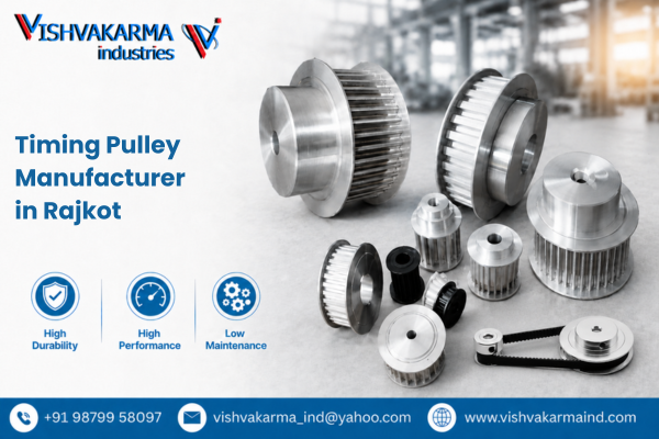 Timing Pulley Manufacturer in Rajkot